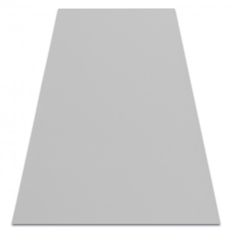 Covor anti-alunecare RUMBA 1719 o singură culoare gri deschis, 100x200 cm