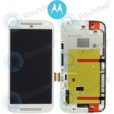 Motorola Moto G (2014), Moto G2, Moto G (a doua generație) Unitate de afișare completă albă 20DBU0W0006