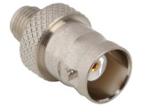 Adaptor BNC mamă, SMA mamă 50&Omega; alamă 4GHz