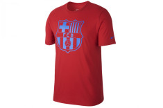 Tricou Nike FC Barcelona Crest Tee 832717-687 ro?u foto