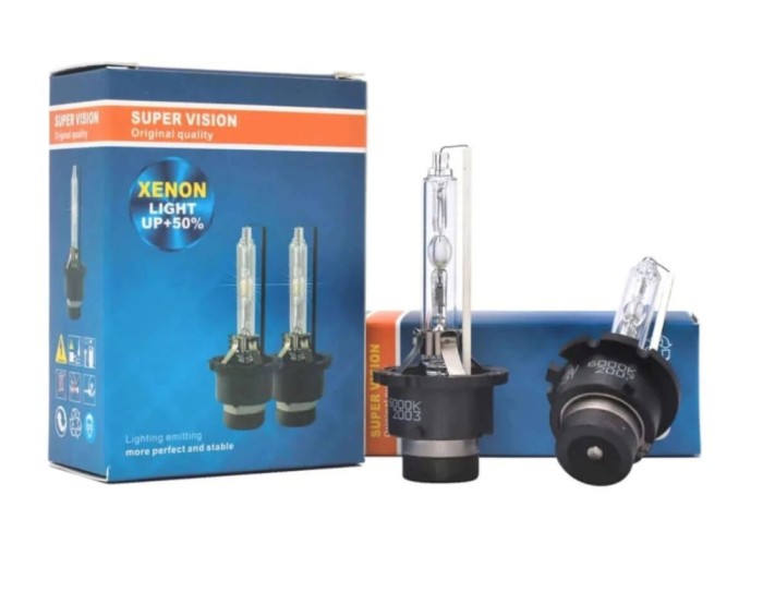 pachet 5 x Set 2 Becuri xenon D2S alb 6000k