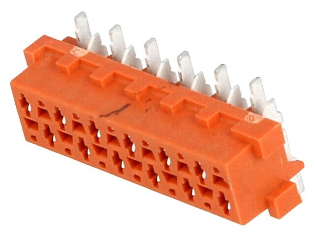 Micro-MaTch Soclu Mamă 12 Pin SMT PCB 2x6
