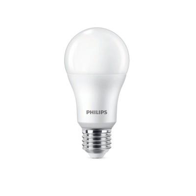Bec LED Philips clasic A67 E27 13W 1521lm lumina rece 6500 K, set 3 bucati foto