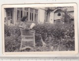 Bnk foto - Casa in Busteni - anii `40 - Foto-film D Hasoti Busteni, Alb-Negru, Romania 1900 - 1950, Cladiri