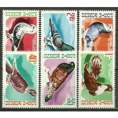 1981 - columbofilie, porumbei, serie neuzata