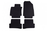 Talpi de mocheta cu doua straturi, potrivite pentru Renault Clio hatchback, estate 2012-2019, set de 4 bucati, negru Performance AutoTuning