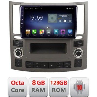 Navigatie Infiniti FX45 2007-2009 Android radio gps internet Octa Core 8+128 LTE fx45-old+EDT-E609 CarStore Technology foto