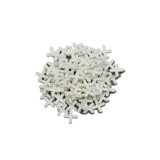 Distanțiere tip cruce pentru faianță, 4 mm, 100 bucăți Vorel 04640