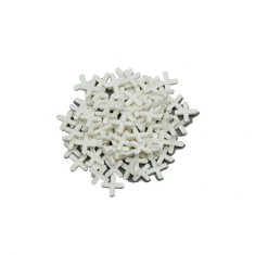 Distanțiere tip cruce pentru faianță, 4 mm, 100 bucăți Vorel 04640