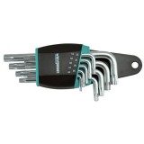 Chei torx scurte, 9 bucati, T10-T50, Whirlpower