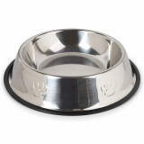 Bol Mancare Catei, Inox, 26x5 cm