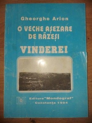 Vinderei: O veche asezare de razesi- Gheorghe Arion