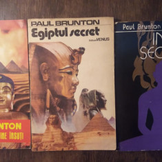 PAUL BRUNTON-EGIPTUL SECRET, INDIA SECRETA, CUNOASTE-TE PE TINE INSUTI