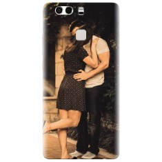 Husa silicon pentru Huawei P9, Couple Kiss foto