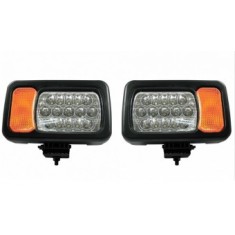 Set de faruri LED cu semnalizator tractor,excavator,plug de zăpadă HAL111+112