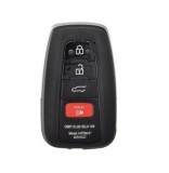 Carcasa cheie Topautochei&reg; pentru Toyota C-HR RAV4 Prius Prime Avalon Camry, 4 butoane, Oem