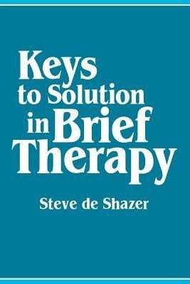 Keys to Solution in Brief Therapy foto