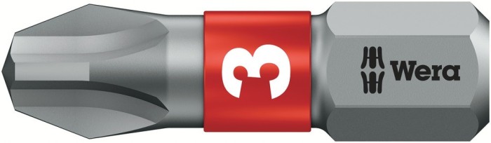 Bit 851/1 BTZ, PH3x25mm, Wera 05056424001 HardWork ToolsRange