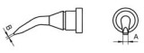 LT4X VARF DE LIPIT WELLER 1,2MM T0054442899 WELLER