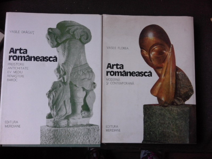 ARTA ROMANEASCA - VASILE DRAGUT, VASILE FLOREA (2 vol)