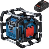 Bosch GPB 18V-5 C + GAL 1880 CV - Radio cu baterii alcaline fara acumulatori Li-Ion 18 V - Ah + Incarcator acumulatori