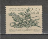 Suedia.1978 100 ani Universitatea Stockholm KS.197, Nestampilat
