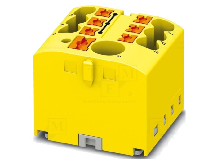 Conector de șine 24A 450V push-in