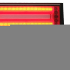 Stopuri Full LED compatibil cu Mercedes G-Class W463 (2008-2017) Facelift 2018 Design LED Dinamic Secvential Rosu Fumuriu TLMBW463NL