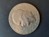 1 Dollar Eisenhower 1972 SUA, Cu-Ni, 22.68g, 38.1mm - KM# 203