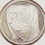 507 Germania 10 mark 1990 Teutonic Order - J - km 176 argint