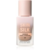 Makeup Revolution Skin Silk Serum Foundation Machiaj usor cu efect de luminozitate culoare F7 23 ml
