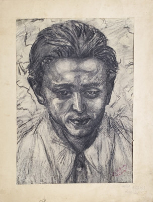 Portret de barbat - Ilie Arjoca (1896-1967) foto