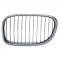 Grila centrala Bmw Seria 7 (F01/F02), 10.2008-, crom/negru, partea dreapta, 51117184152
