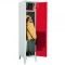 VESTIAR METALIC CU PICIOARE SI 1 USA COLOR 111/01, 350x350x1800 mm (LxlxH), Italia