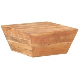 Cumpara ieftin Masa de cafea in forma de V, 66x66x30 cm, lemn masiv de acacia