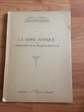 LA ROME ANTIQUE ET L&#039;ORGANISATION INTERNATIONALE-MICHEL A. ANTONESCO