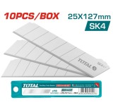 TOTAL - SET 10 LAME CUTTER 25*127MM PowerTool TopQuality