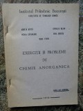 Exercitii si Probleme de Chimie Anorganica - Agneta Batca , 1986