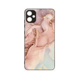 Husa BestCase&reg; Slim Glassy, Compatibila Cu Samsung Galaxy A05, Rose Marble, G