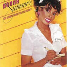 Casetă audio Donna Summer ‎– She Works Hard For The Money, originală