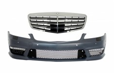 Bara Fata cu Grila Centrala Mercedes S-Class W221 (2005-2012) S63 S65 Design Performance AutoTuning