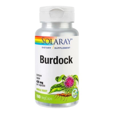 Burdock (Brusture) 425mg Solaray Secom 100cps foto