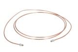 Conducta frana cupru cu niplu diametru 4,75 mm, filet exterior, Grosime perete 0,9 mm, filet M10x1/M10x1, lungime 3200 mm