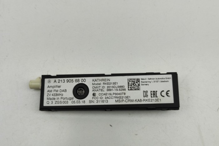 Amplificator de antena MERCEDES-BENZ E W213 2016 OEM: A2139056800 31355424