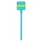 Creion 3D Fidget Pop It, Pătrat, Culoare Albastru