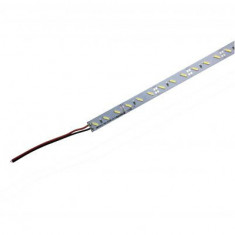 Banda led HARD STRIP led 7020 alb rece, aluminiu, 72LED m, alimentare 12V