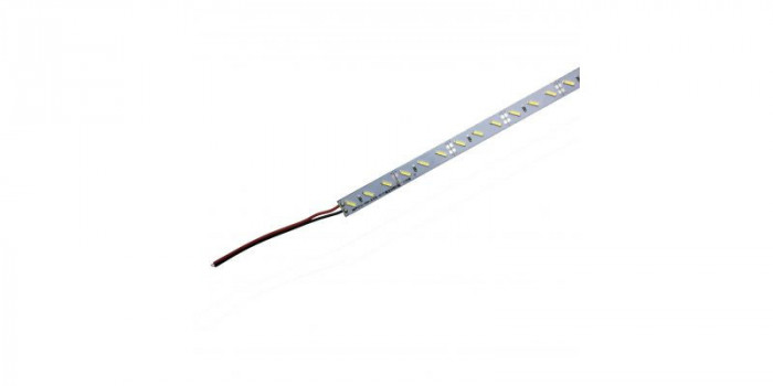 Banda led HARD STRIP led 7020 alb rece, aluminiu, 72LED m, alimentare 12V