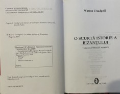 O scurtă istorie a Bizanțului (2003) - Warren Treadgold -