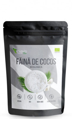 Faina Cocos Pulbere Ecologica Bio 250gr foto