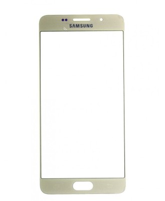 Geam Sticla Samsung Galaxy A5 (Versiunea 2016) SM A510F Gold foto